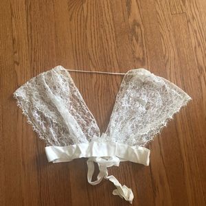 Jenny Yoo lace wedding dress topper sz. L